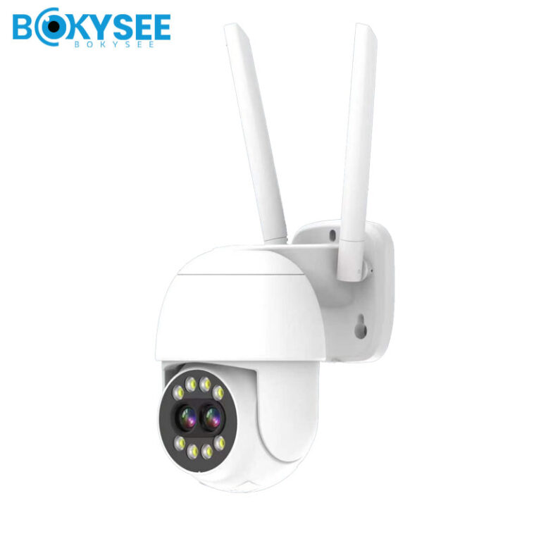 dual lens cctv camera