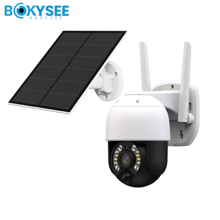 solar panel security camera