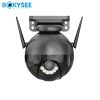 4K H.265 WiFi IP PTZ Exterior AI Detección Humana Videovigilancia iCSee Seguridad CCTV Cámara para Casa