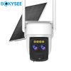 Bokysee 2K 10X Dual Lens Smart Solar Powered Battery WiFi PTZ Camera Supplier - Imagen 2