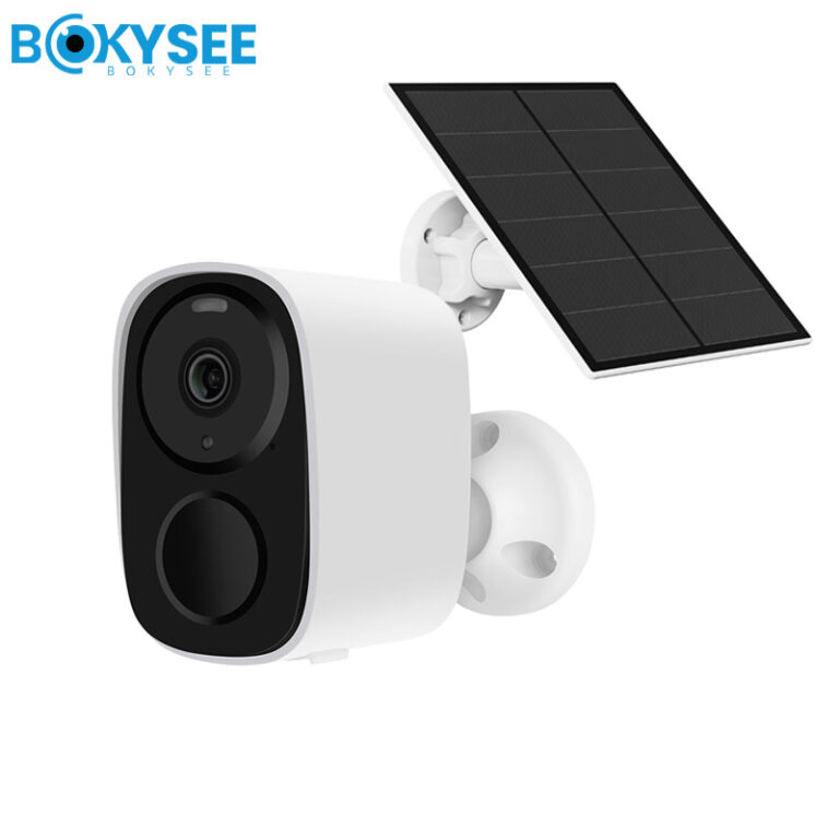 Bokysee Smart Solar Powered Battery Wireless CCTV Camera