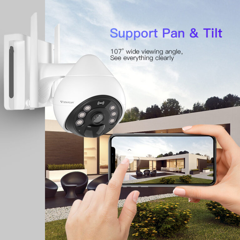 Bokysee Outdoor 4G Solar Low Power Battery PTZ Camera with Big Bracket - Imagen 4