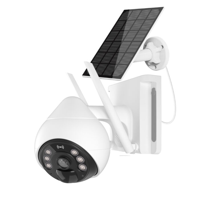 Bokysee Outdoor 4G Solar Low Power Battery PTZ Camera with Big Bracket