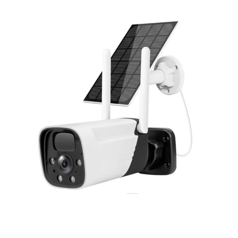 Cutting-edge Solar Panel Powerd Battery Video Surveillance Bullet Cameras - Imagen 2