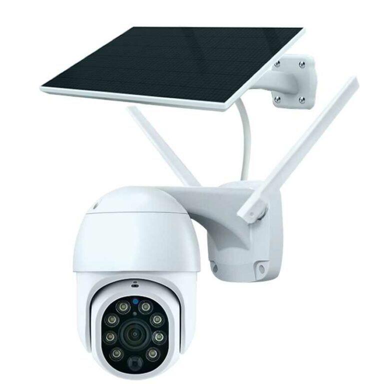 Tuya APP Outdoor 4G Solar Battery Powered Wireless Security PTZ CCTV Camera