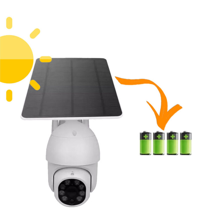 Tuya APP Outdoor 4G Solar Battery Powered Wireless Security PTZ CCTV Camera - Imagen 3