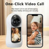 Smart Home Video Calling Two-way Talking Security Camera with 2.8” HD Screen - Изображение 3