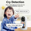Smart Home Video Calling Two-way Talking Security Camera with 2.8” HD Screen - Изображение 5