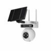 HOT Private 4G Dual Lens Solar PTZ CCTV Camera Outdoor WiFi Cam