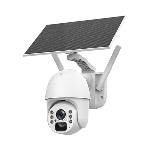 Best 4MP Full Metal 8W Solar Powered Wireless PTZ Security Camera - Image 2