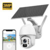 Best 4MP Full Metal 8W Solar Powered Wireless PTZ Security Camera
