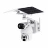 10X Zoom Dual Panel & Dual Lens 4G Solar Powered Security Cameras