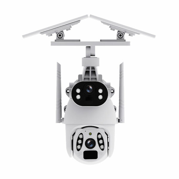 10X Zoom Dual Panel & Dual Lens 4G Solar Powered Security Cameras - Image 2
