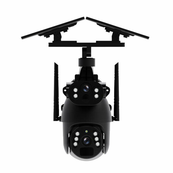 10X Zoom Dual Panel & Dual Lens 4G Solar Powered Security Cameras - Image 3