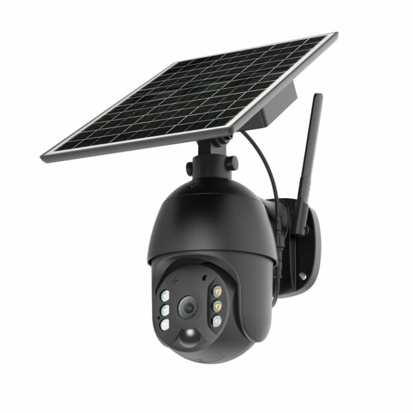 4G Solar Panel Surveillance CCTV PTZ IP Cameras with Sim Card - Imagen 2
