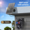 Outdoor Dual Lens Dual Screens Solar Wif&4G Ptz Security Camera - Image 6