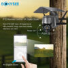 Solar Panel CCTV Powered Video Surveillance Trail Hunting Camera - Imagen 8
