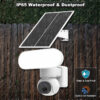 Bokysee 4G 2K Solar FloodLight PTZ Camera with Ubox App - Изображение 4