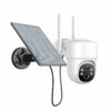 Solar Powered Wireless Outdoor PTZ Security Camera with AI Detection - Изображение 3