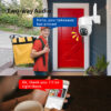Solar Powered Wireless Outdoor PTZ Security Camera with AI Detection - Изображение 7