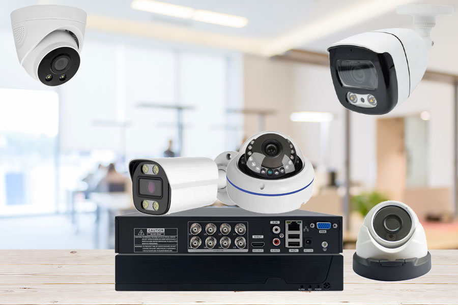 The main product range of security cameras in the market