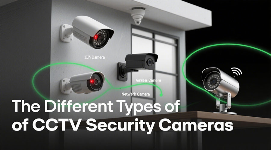 The Different Types of CCTV Security Cameras