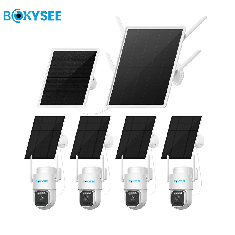 Kit de cámara NVR solar 4G para vigilancia fuera de la red