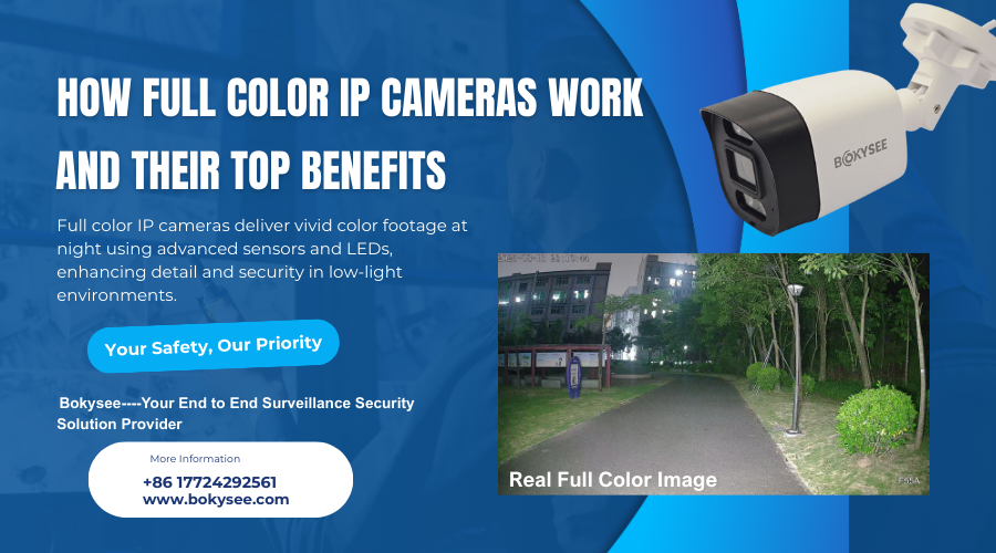 How Full Color IP Cameras Work and Their Top Benefits