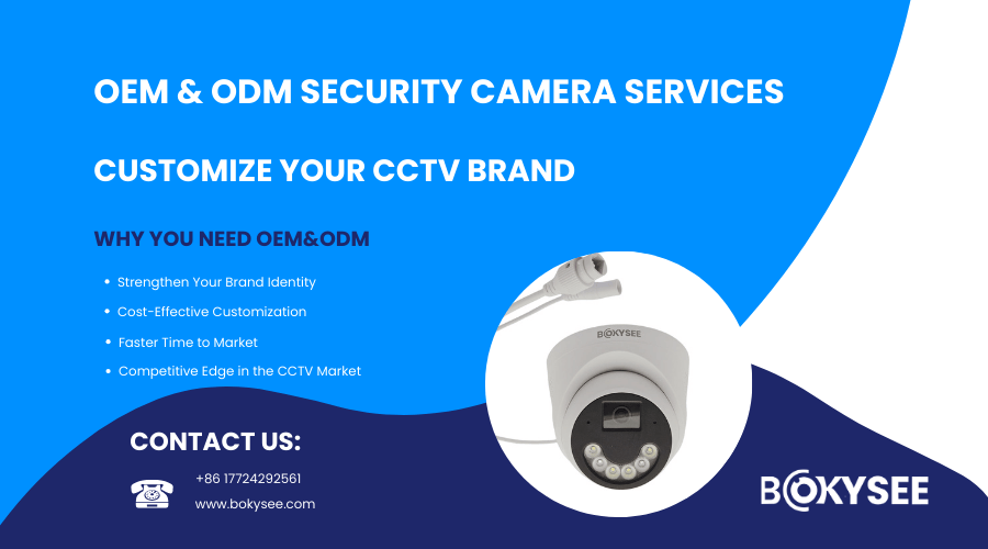 Build Your CCTV Brand with OEM & ODM Security Camera Vendor