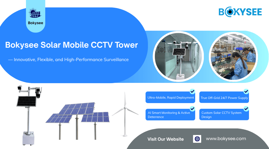 Bokysee Solar Mobile CCTV Tower â Innovative, Flexible, and High-Performance Surveillance