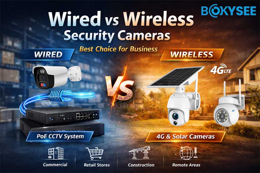 Wired vs Wireless Security Cameras: Best Choice for Business