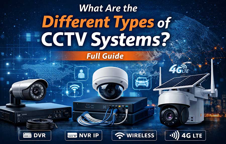 What Are the Different Types of CCTV Systems? Full Guide