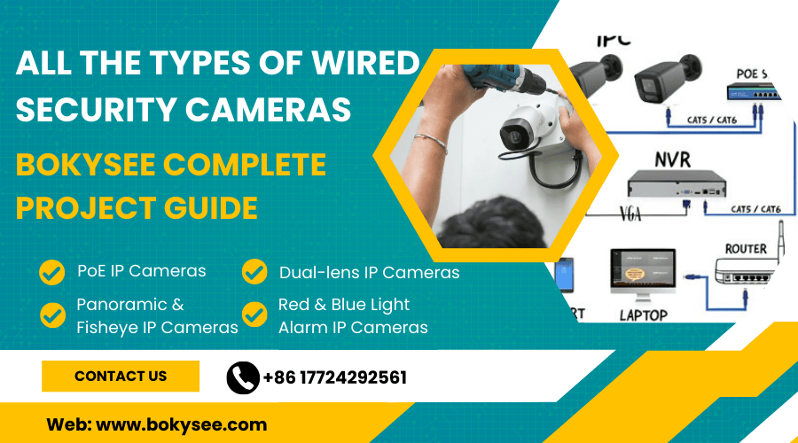 All the Types of Wired Security Cameras â Bokysee Complete Project Guide