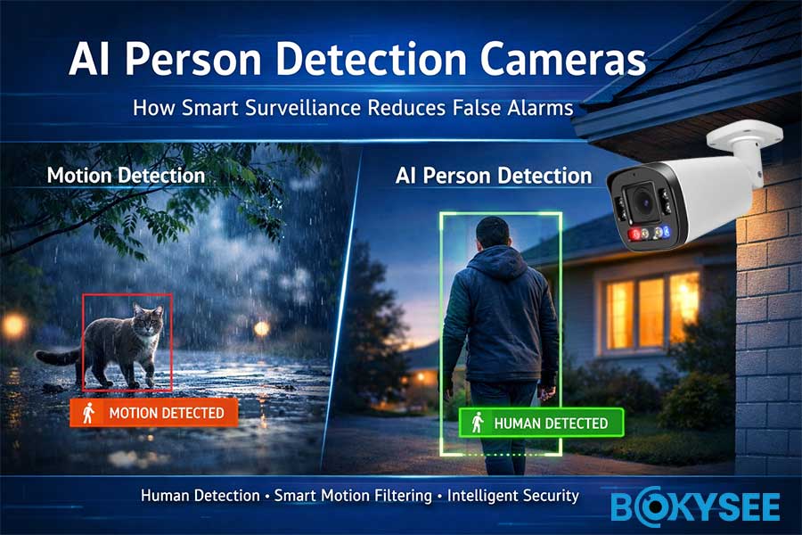 AI Person Detection Cameras: How Smart Security Cameras Reduce False Alarms