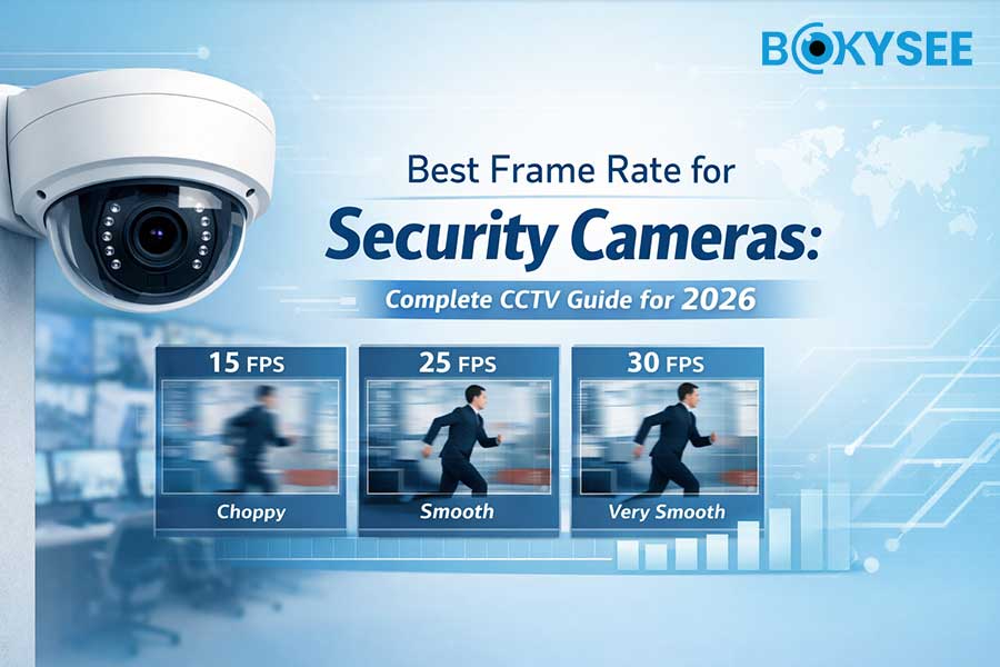 Best Frame Rate for Security Cameras (15fps vs 25fps vs 30fps): Complete CCTV Guide for 2026