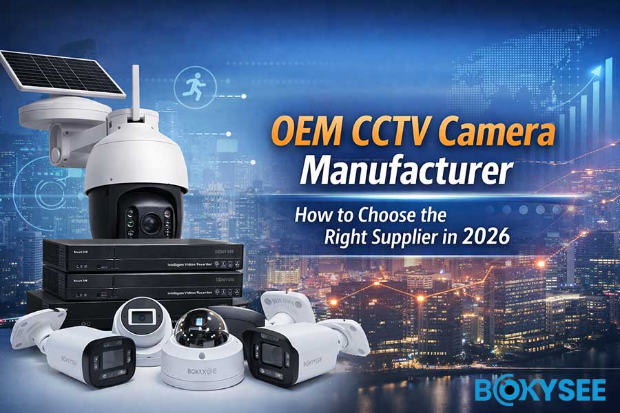 OEM CCTV Camera Manufacturer: How to Choose the Right Supplier in 2026