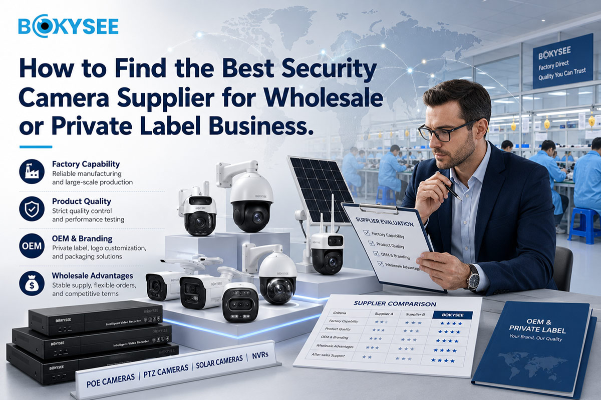 How to Find the Best Security Camera Supplier for Wholesale or Private Label Business