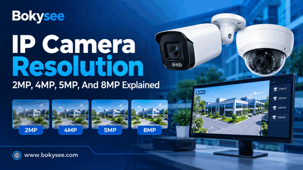 IP Camera Resolution: 2MP vs 4MP vs 5MP vs 8MP Guide