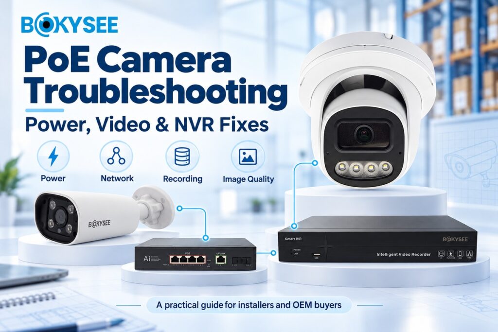 PoE Camera Troubleshooting: Power, Video & NVR Fixes